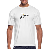 Jigna Moisture Wicking Performance T-Shirt - white