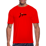 Jigna Moisture Wicking Performance T-Shirt - red