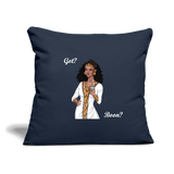 Boon Pillow Cover 18” x 18” - navy
