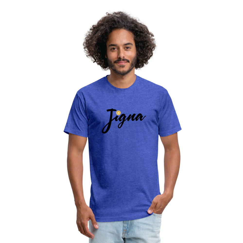 Fitted Jigna T-Shirt - heather royal