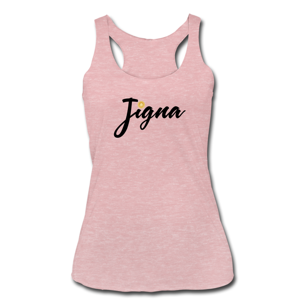 Jigna Racerback Tank - heather dusty rose