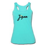 Jigna Racerback Tank - turquoise