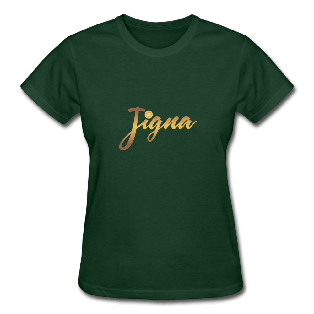Ladies Jigna T-Shirt - forest green