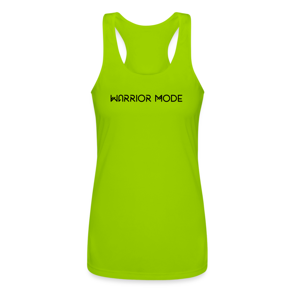 Warrior Mode - Performance Tank Top - lime