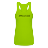 Warrior Mode - Performance Tank Top - lime